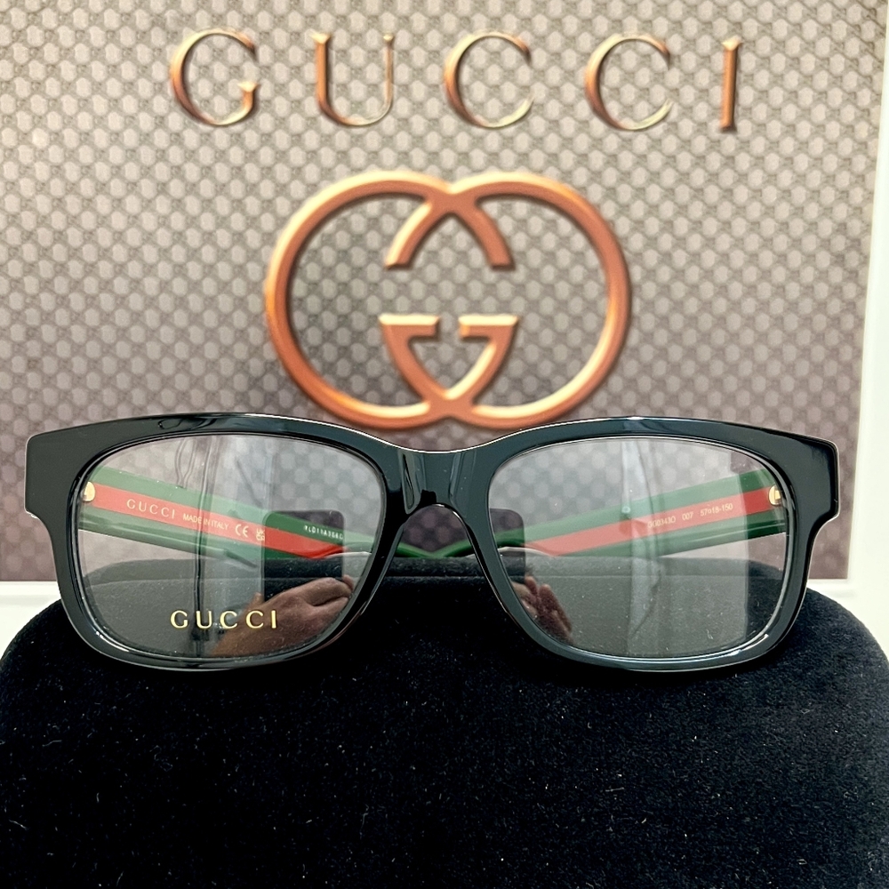NEW GUCCI GG03430 Glasses in color 007 (Black)